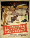 EL TERRIBLE GIGANTE DE LAS NIEVES