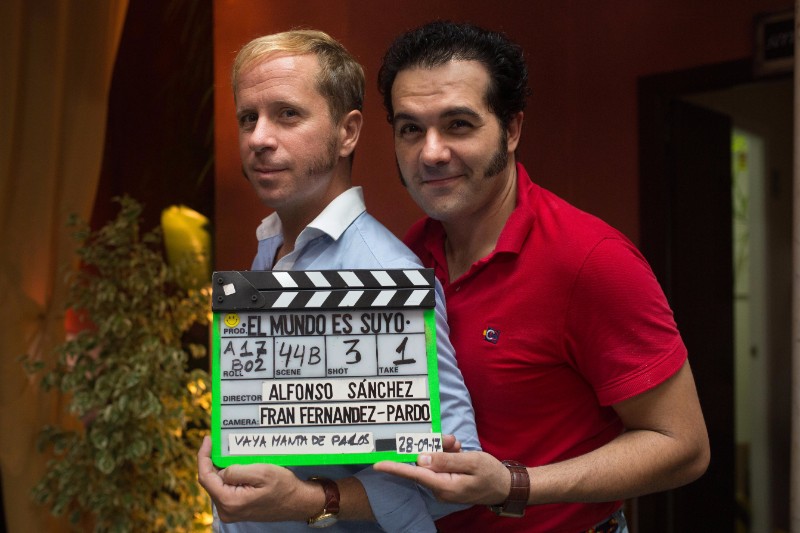 Alfonso Sánchez y Alberto López Premios Luz del Festival de cine iberoamericano de Huelva 2017