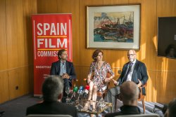 EL EMBAJADOR DE LA SPAIN FILM COMISSION PRESENTA EL I ENCUENTRO SHOOTING IN SPAIN