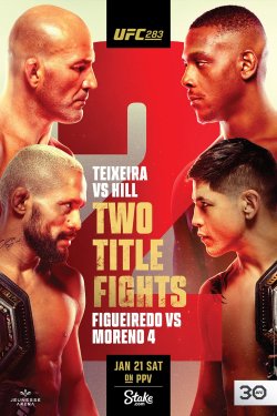 UFC 283 TEIXEIRA VS. HILL