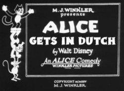 Cortometraje completo... ALICE GETS IN DUTCH