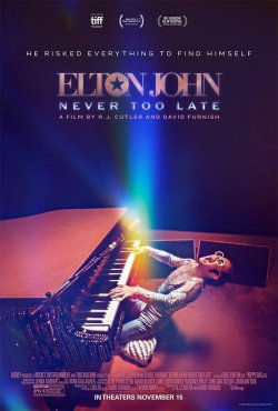 ELTON JOHN NEVER TOO LATE