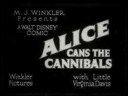 Cortometraje completo... ALICE CANS THE CANNIBALS