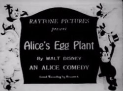 Cortometraje completo... ALICE'S EGG PLANT