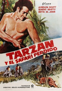 Banda sonora... TARZAN Y EL ULTIMO SAFARI