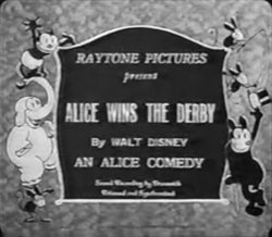 Cortometraje completo... ALICE WINS THE DERBY