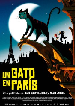 UN GATO EN PARIS