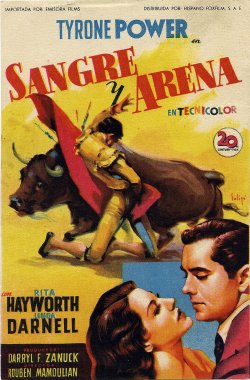 SANGRE Y ARENA