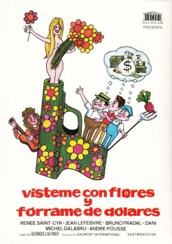 VISTEME CON FLORES Y FORRAME CON DOLARES