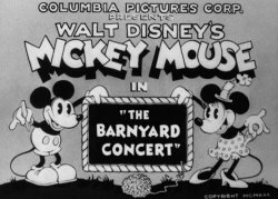 Cortometraje completo... THE BARNYARD CONCERT