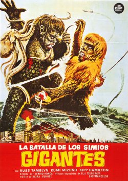 LA BATALLA DE LOS SIMIOS GIGANTES